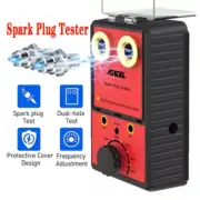 12V Car Spark Plug Tester Ignition System Diagnostic Tool Double Hole Analyzer