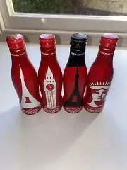 Sealed European Coca-Cola Coke Bottles. Rare Bought From Europe, Collectors Item