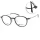 Alphameer 光學眼鏡 韓國塑鋼細框款 Project-C系列(霧面磨砂黑 銀)#AM3904 C8012 12號腳