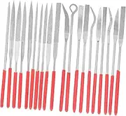 Woodworking Files Set Carbon Steel Files Mini Metal for Crafting Sharpening