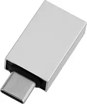 LABRIMP USB to Type c Adapter Converter OTG for Smartphones Laptops Efficient Data Transfer Charging Silver