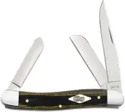 Case Black Green Micarta Stockman - Acc Knives - 23471