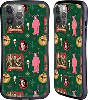Head Case Designs Officially Licensed A Christmas Story Alfie Family Pattern Composed Art Hybrid Case Compatible with Apple iPhone 14 Pro Max