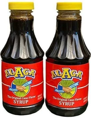 Alaga Original Cane Syrup, 16 oz (Pack of 2) TASTE OF THE SOUTH Pancakes Waffles