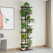 Plant Stand 8 Tier 9 Potted Indoor Plant Shelf Multiple Stands for Garden Corner