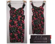 Aidan Mattox Dress Women's Size 2 NWT Floral #W3131