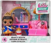 LOL Surprise OMG House of Surprises Playset - Beauty Booth - Includes 3"/7.6cm Her Majesty Doll with 8 Surprises - for Collectors & Kids from Ages 4+