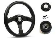 SAAS Steering Wheel D1-SWB-R & boss for Toyota Sprinter 1983-1986