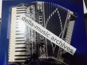 GIULIETTI ACCORDION TRAVIATA MODEL WITH RHINESTONES FULL COLOR 8 x 10 PICTURE