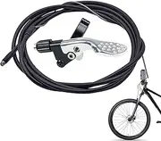 Cycling Seatpost Dropper Shifter, Seatpost Dropper Remote Lever, Road Cycling Dropper Remote Shifter Lever - External Internal Routing Dropper Lever for Smooth Action in Adventure and Fitness