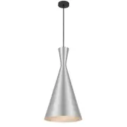 Flero 30 1 Light Pendant Aluminium - FLERO PE30-ALB