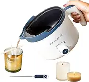 [Ksedcon] Candle Wax Melting Pot 60Oz, Non-Stick Electric Candle Making Pouring Pot, Candle Making Supplies with Heat-Resistant Handle