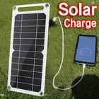 10W 5V Solar Panel Power Bank USB Phone Charger For Outdoor Hiking Travel New