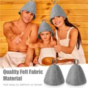 Heat Sauna Hat Thicken Wool Felt Shower Hair Turban Quickly Towel Drying2646