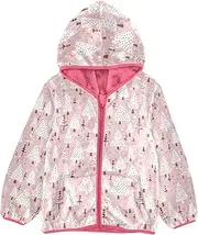 [GuoChe] Sherpa Fleece Girls Pink Christmas Tree Ornaments Pink Toddler Boy Spring Jacket pink Fleece Zip Up Jacket 3T
