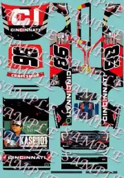 Preorder 2023 Ty Majeski Cincinnati #98 Ford 1/64 Peel & Stick Decals