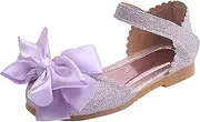 [Generic] Boots Girls Size 11 Princess Girls Sandals Bling Knot Infant Shoes Kids Baby Toddler Girl's Shoes Kids Low Heels
