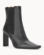 Staud Women's Wally Leather High Heel Ankle Boots