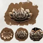 Incense Stick Holder Round Plate Buddhism Insense Ash Catcher Joss Cone Inse MEI