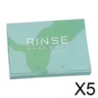 5 x 50Pcs Portable Soap Sheets Disposable Hand Wash Soap