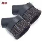2pcs Round Soft Horsehair Brush Tool For Numatic Henry Hetty Vacuum Cleaner New