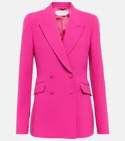 [Gabriela Hearst] Gabriela Hearst Stephanie wool crêpe blazer AU 8 pink