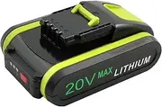 Geelink 3000mAh 20V Lithium-Ion Replacement Battery for Worx 20V WA3551 WA3551.1 WA3553 WA3553.2 WA3641 WG629E WG546E WU268