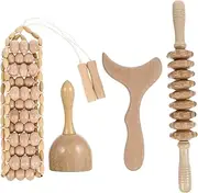 Wood Massage Rods Gua Sha Boards Acupoint Massagers Massage Tool for Health Relaxation