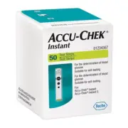 Accu Chek Instant 50 Blood Glucose Test Strips