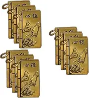 STOBOK 3sets Miniature Retro Amulet Pendants Keychain Decor Present for Party Decorations 3pcs*3