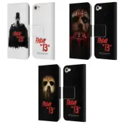FRIDAY THE 13TH 2009 GRAPHICS LEATHER BOOK WALLET CASE FOR APPLE iPOD TOUCH MP3