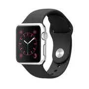 ZUSLAB Apple Watch 7/6/5/4/3/2/SE Band Silicone Strap 42mm 44mm 45mm Gray 140mm