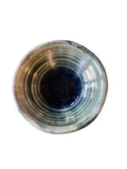 Blue Green Jeremy Diller Blessing Bowl Trinket Raku Pottery New With Box