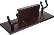 Totority Dual Guitar Stand Ukulele Wall Hook Bass Guitar Rack Guitar Hangers Wall Guitar Hanger Easy Install Storage Display