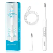 Rechargeable Sonic Electric Toothbrush With Smart Timer