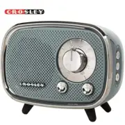 Crosley CR3039A-TN Rondo Retro Style Bluetooth Speaker - Tourmaline