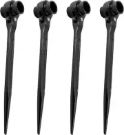 4 Pack 14 Inch 24mm 27mm Scaffold Podger Wrench set with Metric Scale Dual Socke