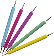 DRESSOOS Nail Art Tools Set for Women 5piece Kit Dotting Tool Manicure Pens Easy to Use Safe
