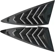 Compatible for A7 2011-2018 Side Quarter Window Louver Cover Trim Sticker Car Styling Accessories