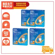 NEXGARD SPECTRA for 2 to 3.45 Kg Dog ORANGE 3,6,12 Chews Flea and Worm Control