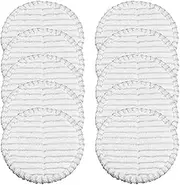 [Jodriva] 10Pcs Mop Cloth Pads, for Bissell, Spinwave 20522 2240N 2039A Vacuum Cleaner Replacement Vacuum Mop Pad
