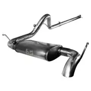 aFe 2.5" Mach Force XP Cat Back Exhaust HT fits 07-11 Jeep Wrangler JK 3.8L 4Dr (for: Jeep)