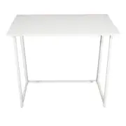 Winado Computer Desk 31.5" H Retangular Simple Collapsible White
