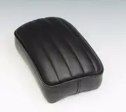 EASYRIDERS PILLION BUM PASSENGER PAD BLACK RIBBED HARLEY XS650 BOBBER CHOPPER