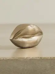 [KELLY WEARSTLER] KELLY WEARSTLER - Classic Mini Kiss Brass Ornament - Silver - One size One size Silver