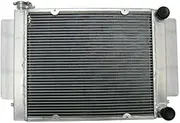 3 Row Aluminum Radiator for Mazda RX2 RX3 RX4 RX5 RX7 Without Heater Pipe Manual