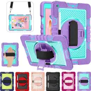Rugged Stand Hard Case Shockproof Cover Strap For iPad 7/8/9/10/11th Gen Air 4 5