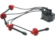 36WN11B Distributor Cap and Spark Plug Wire Kit Fits 1987-1991 Toyota Camry (for: Toyota)
