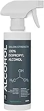 Isopropyl Alcohol IPA Cleaner & Rubbing Alcohol Trigger Spray 250ml | Powerful Heavy Duty Multi-Purpose Cleaner & Disinfectant (100% Isopropyl Alcohol)