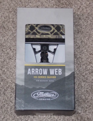 NEW Mathews HD series Quick Detach 6 Arrow Quiver- Elevated II - EVII - ELII